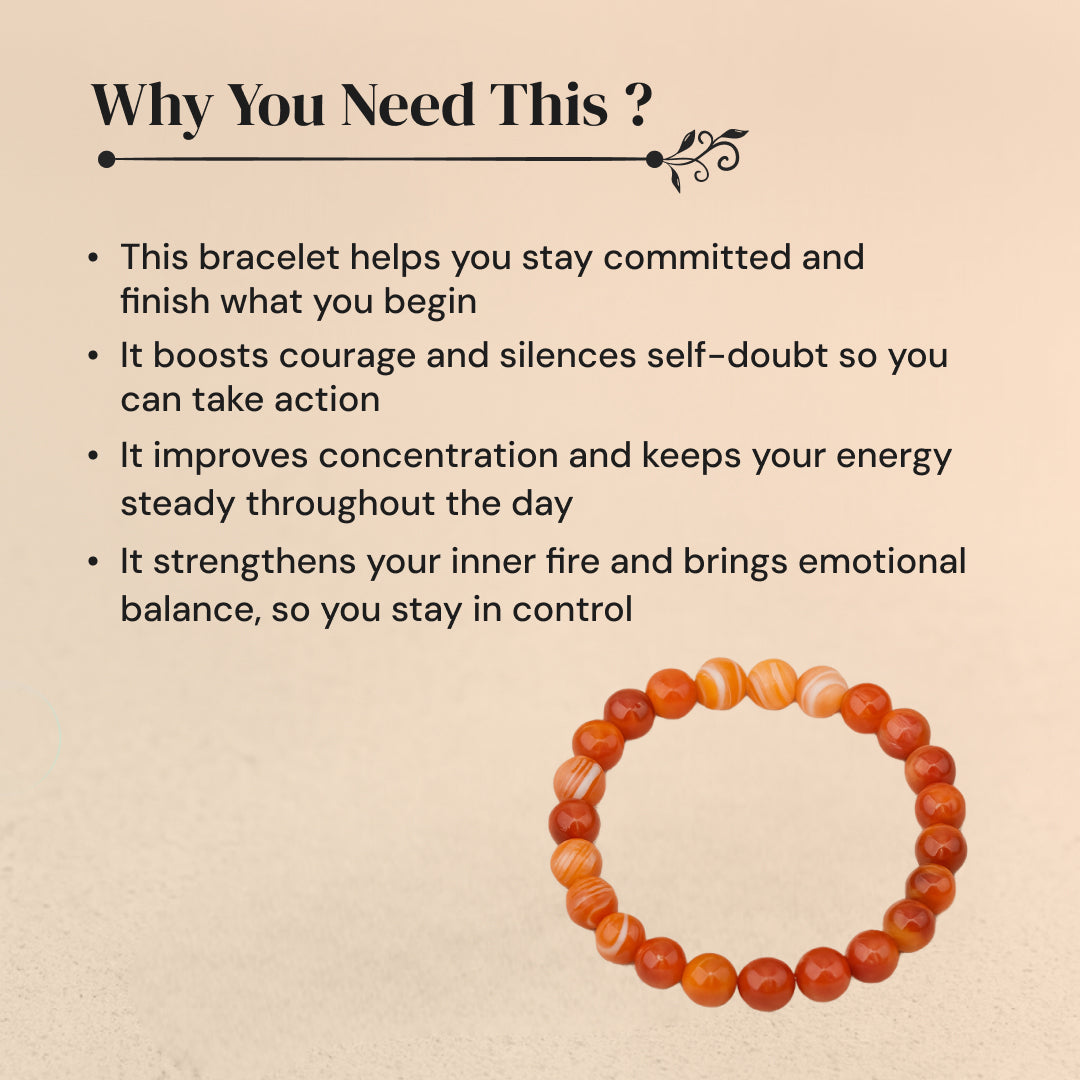 Carnelian Bracelet