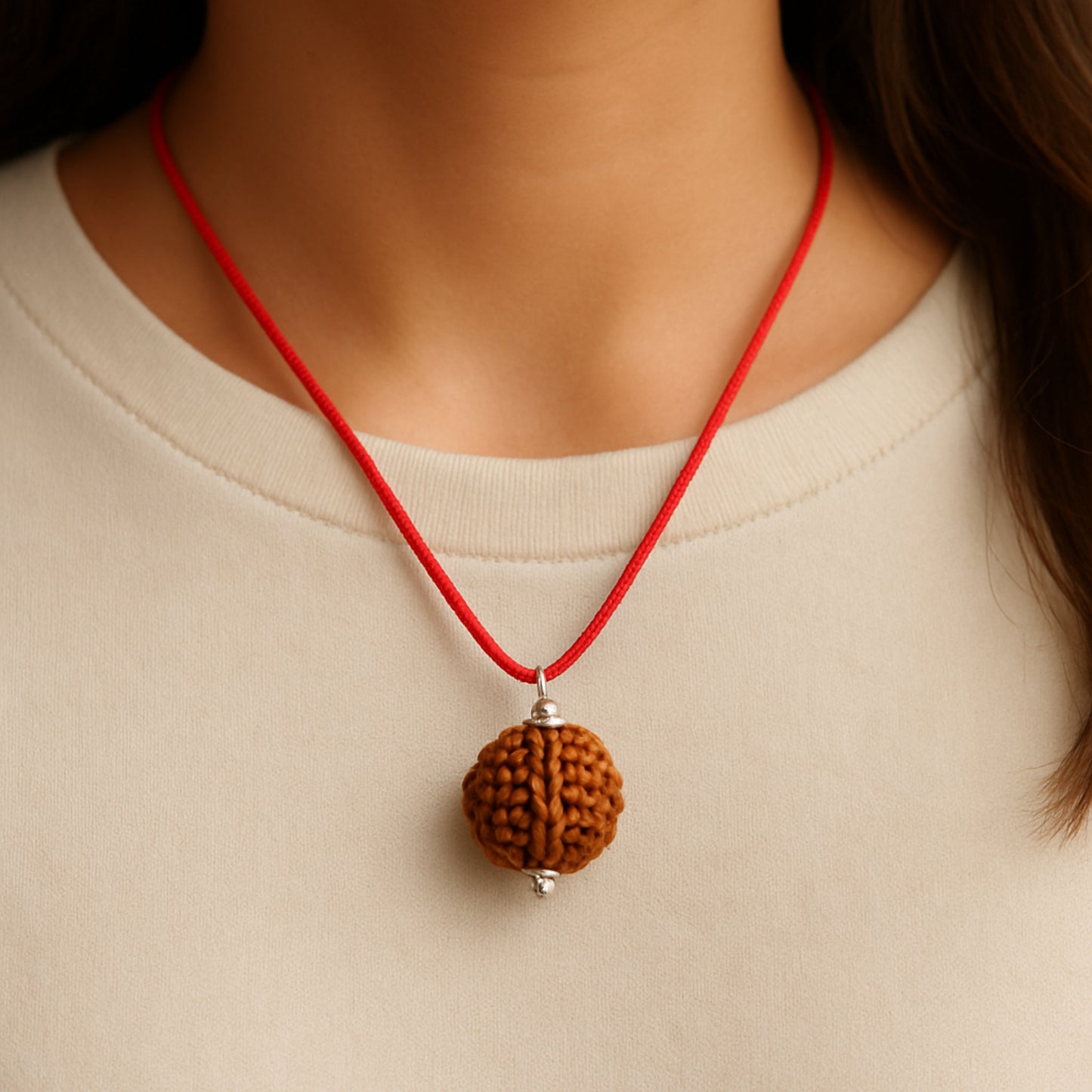 7 Mukhi Rudraksha with Free 5 Mukhi Rudraksha (2 Pices) – Divine Protection Combo