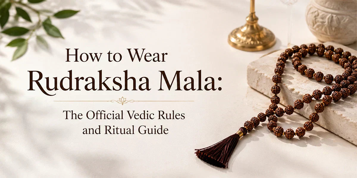 How to Wear Rudraksha Mala