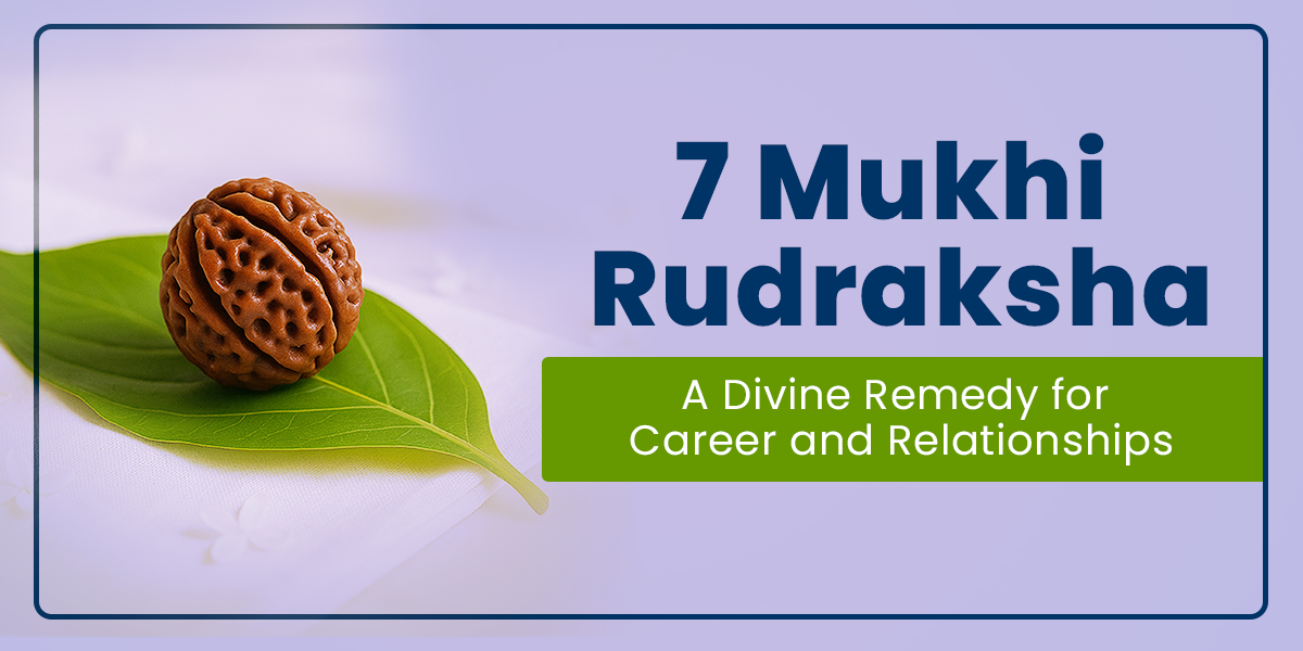7 Mukhi Rudraksha: A Divine Remedy for Career and Relationships