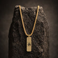 Gold Plated Om Necklace