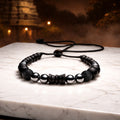 Karungali Damru 2 in 1 Bracelet