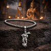 Silver Plated 3D Bajrangbali Hanuman Ji Necklace