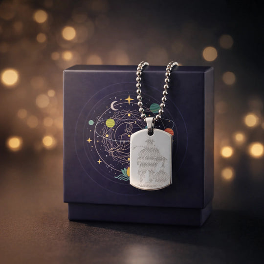 Hanuman Chalisa Silver Locket