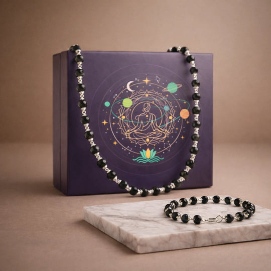 Combo Karungali Mala & Bracelet