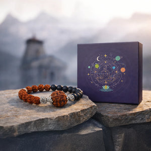 
                    
                      Maha Mrityunjay Kavach Bracelet - Gemsinvite  
                    
                  