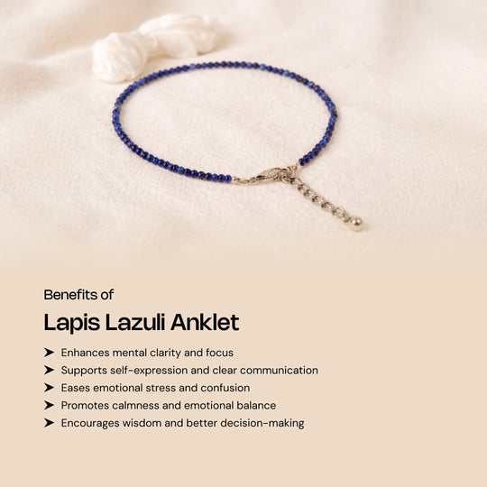 Lapis Lazuli Anklet
