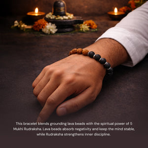 
                    
                      Shani Kavacham Bracelet - Gemsinvite  
                    
                  