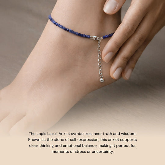 Lapis Lazuli Anklet