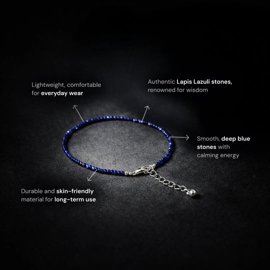 Lapis Lazuli Anklet
