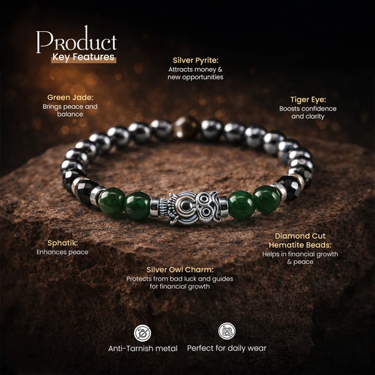 Akshaya Silver Bracelet