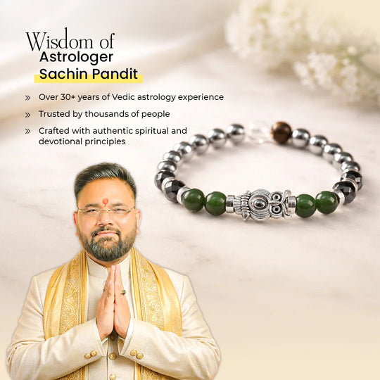 Akshaya Silver Bracelet