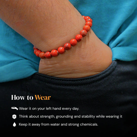 Red Jasper Bracelet