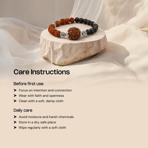 
                    
                      Maha Mrityunjay Kavach Bracelet - Gemsinvite  
                    
                  