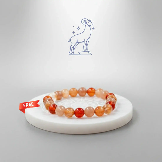 Aries (Mesh Rashi) Maha Dhanyog Bracelet - Gemsinvite