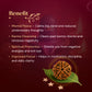 5 Mukhi Rudraksha with Free 5 Mukhi Rudraksha 5 Pices Kawach