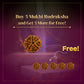 5 Mukhi Rudraksha with Free 5 Mukhi Rudraksha 5 Pices Kawach