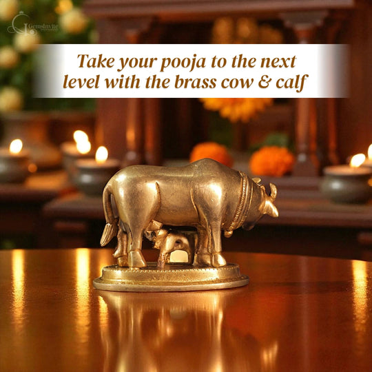 Cow With Calf Kamdhenu