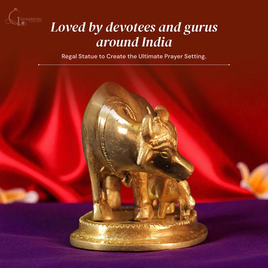 Cow With Calf Kamdhenu