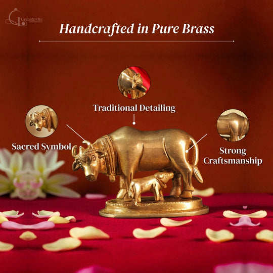 Cow With Calf Kamdhenu