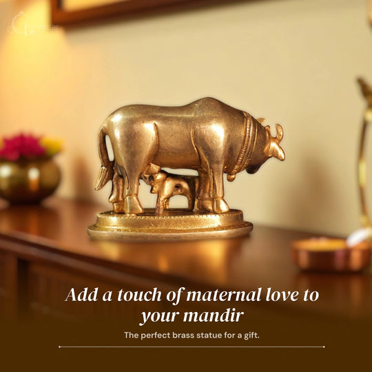 Cow With Calf Kamdhenu