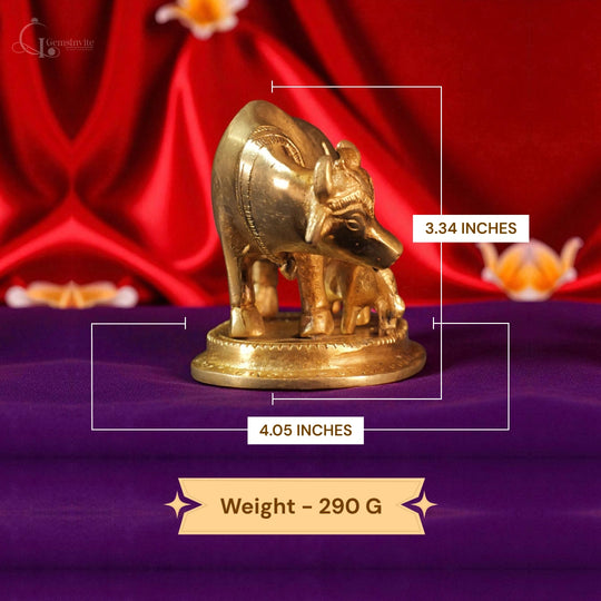 Cow With Calf Kamdhenu