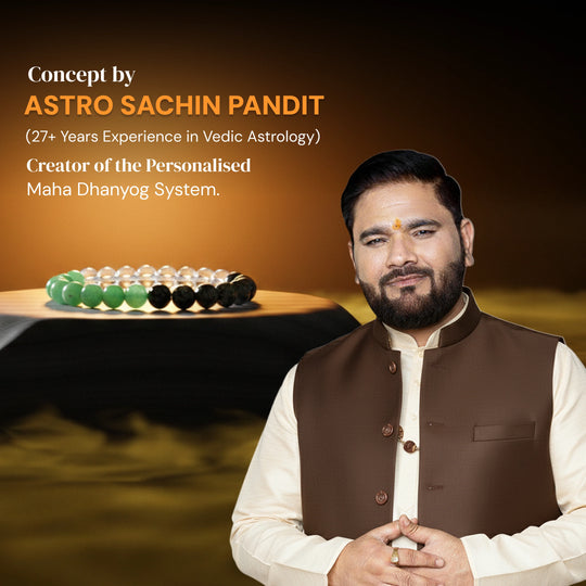 Gemini (Mithun Rashi) Maha Dhanyog Bracelet - Gemsinvite